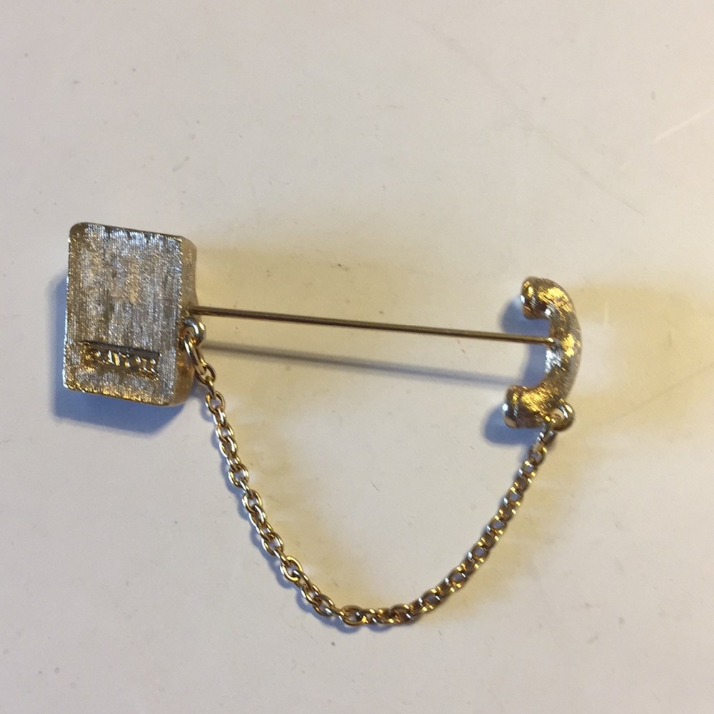 Vintage Avon telephone stick pin - Picture 3 of 5